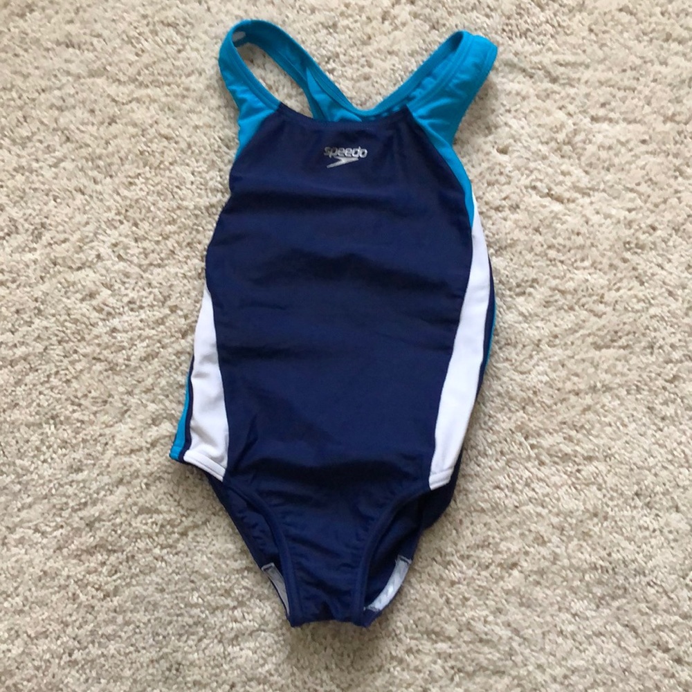 Girls Speedo Bathing Suit- Size 7